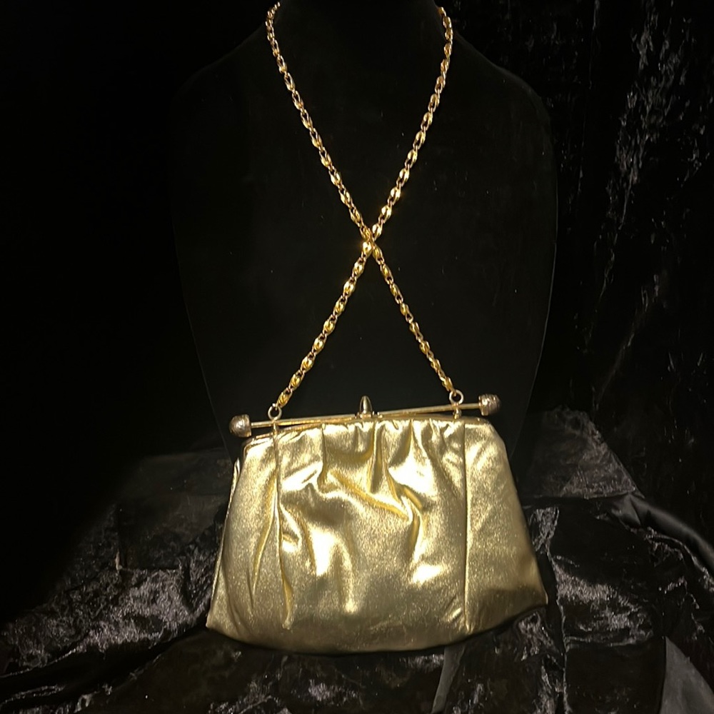 Ande’ Gold Evening Bag